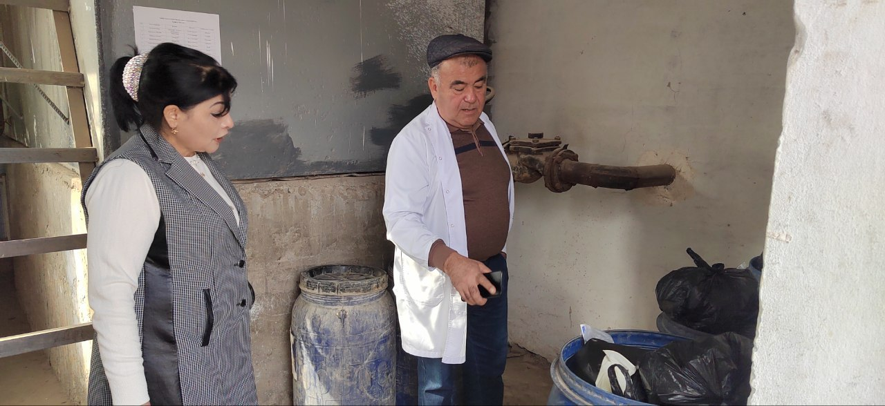 Xonqa tuman SEOvaJSB xodimlari tomonidan XonqaTTB bo‘limlarida yillik ish rejaga asosan sanitar-epidemiologik tekshiruv o‘tkazilmoqda