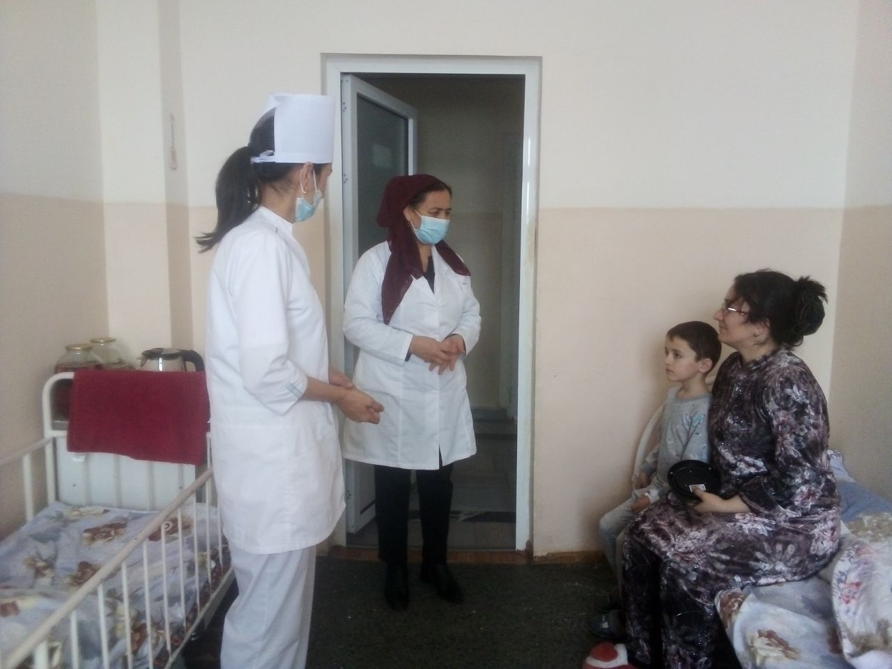 Sanepidqo‘mitaning Xonqa tuman bo‘limi xodimlari tomonidan Reja asosida Xonqa tuman Tibbiyot birlashmasi Bolalar bo‘limida sanitariya tekshiruvi o‘tkazildi.